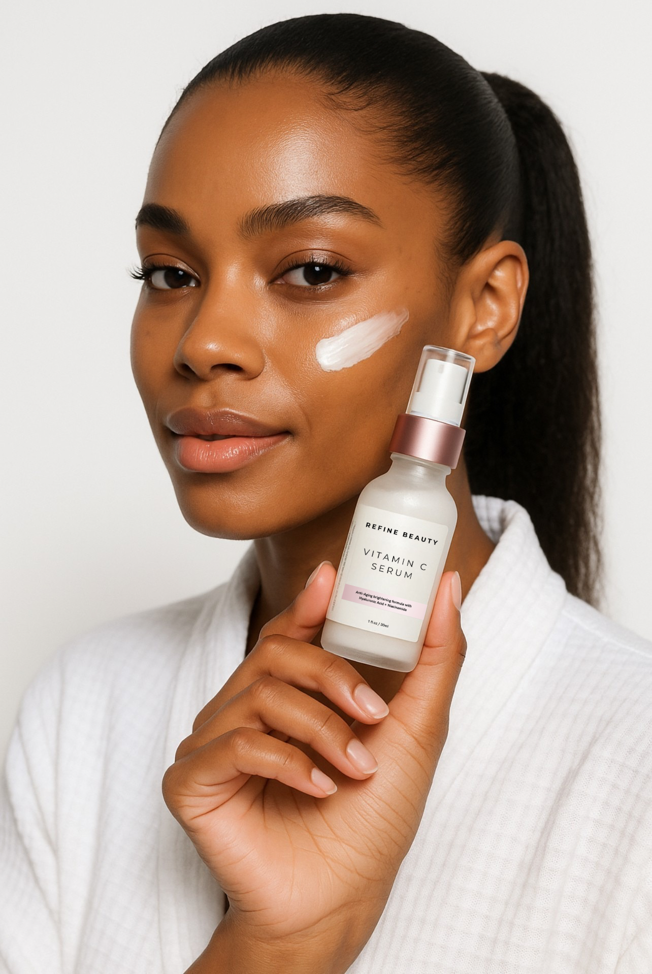 REFINE BEAUTY Vitamin C Serum with Hyaluronic Acid