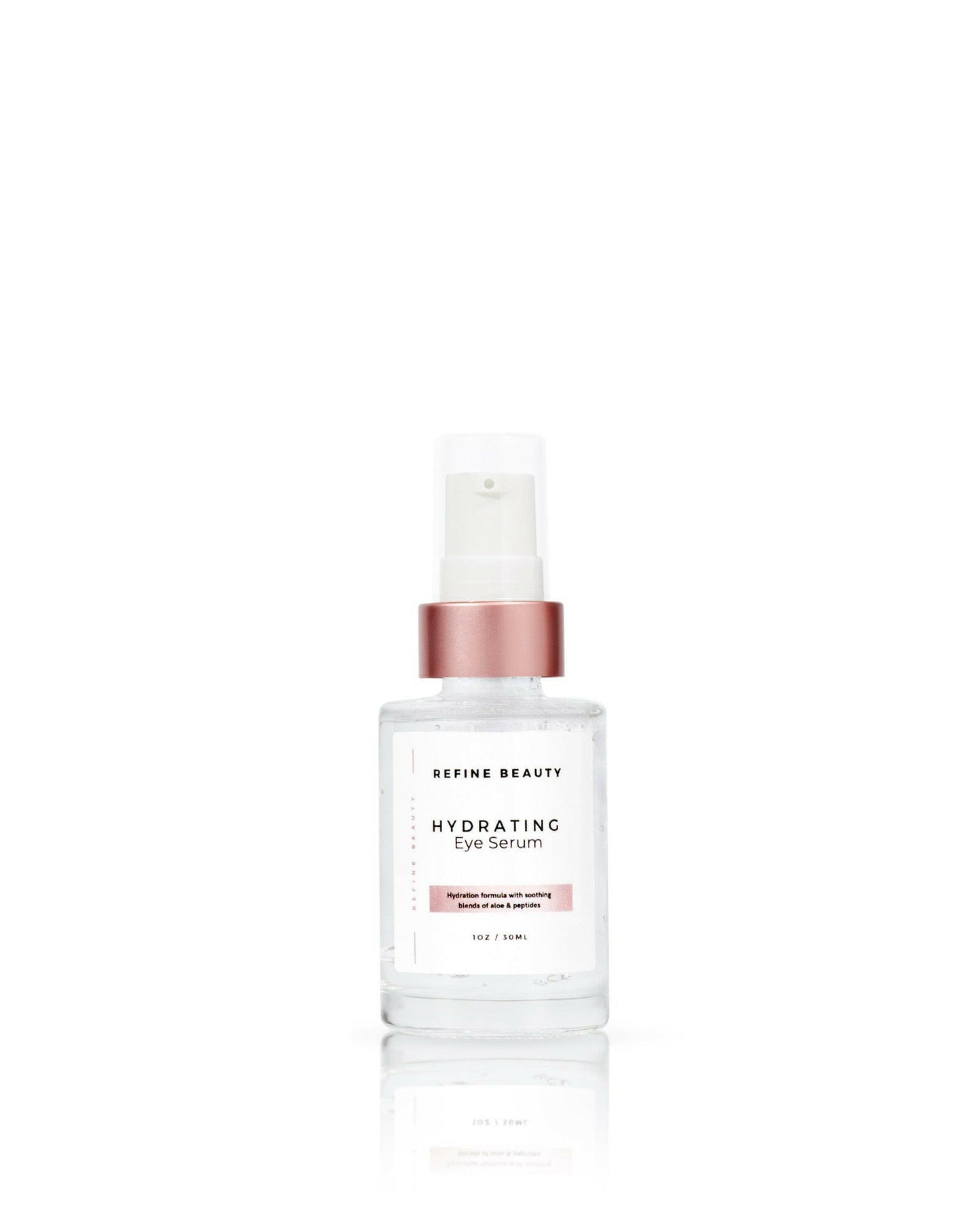 Refine Beauty Hydrating Eye Serum on white background