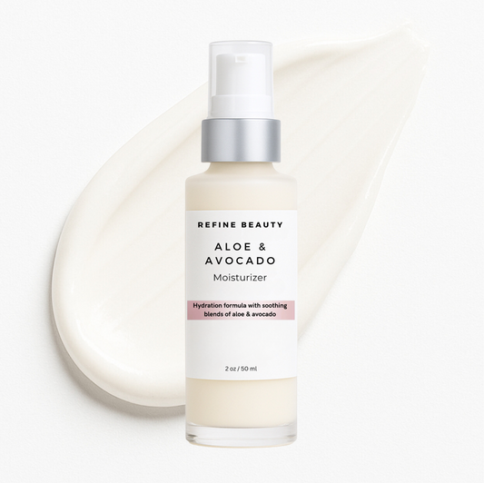 Refine Beauty Aloe & Avocado moisturizer