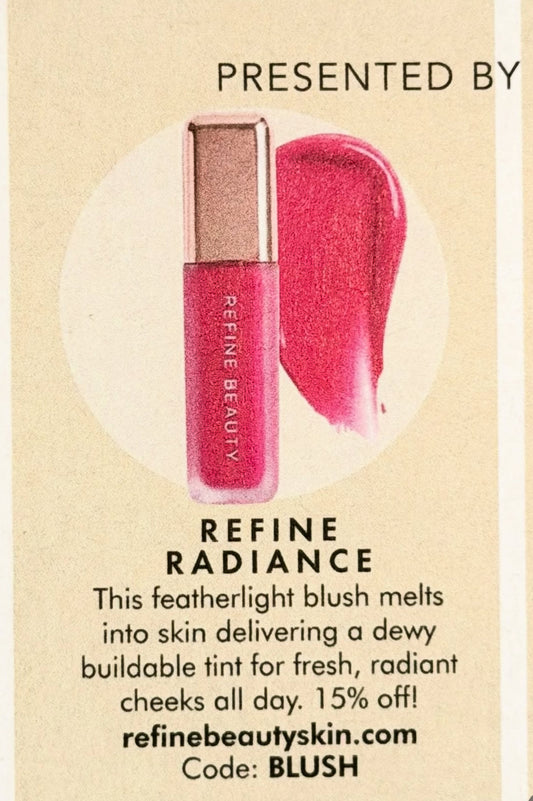 Refine Beauty Liquid Blush: The Radiant Beauty Essential Featured in Oprah Daily