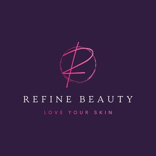 Refine Beauty Skincare Glossary with logo 