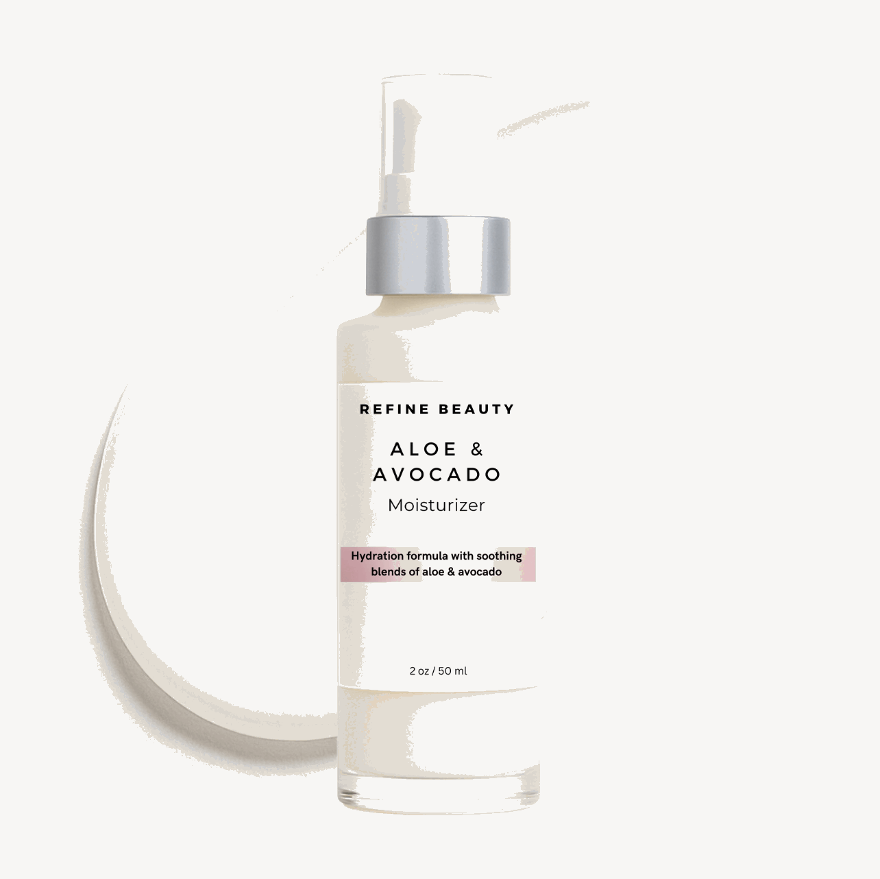 Refine Beauty Aloe & Avocado moisturizer 