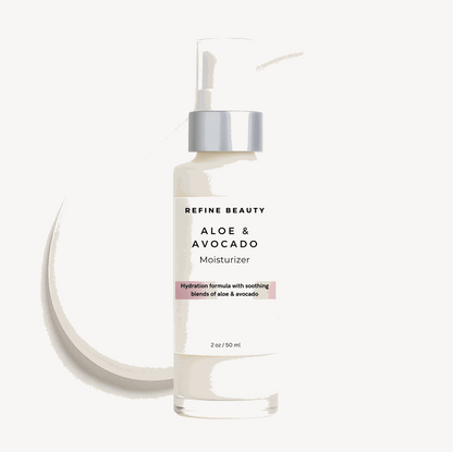 Refine Beauty Aloe & Avocado moisturizer 