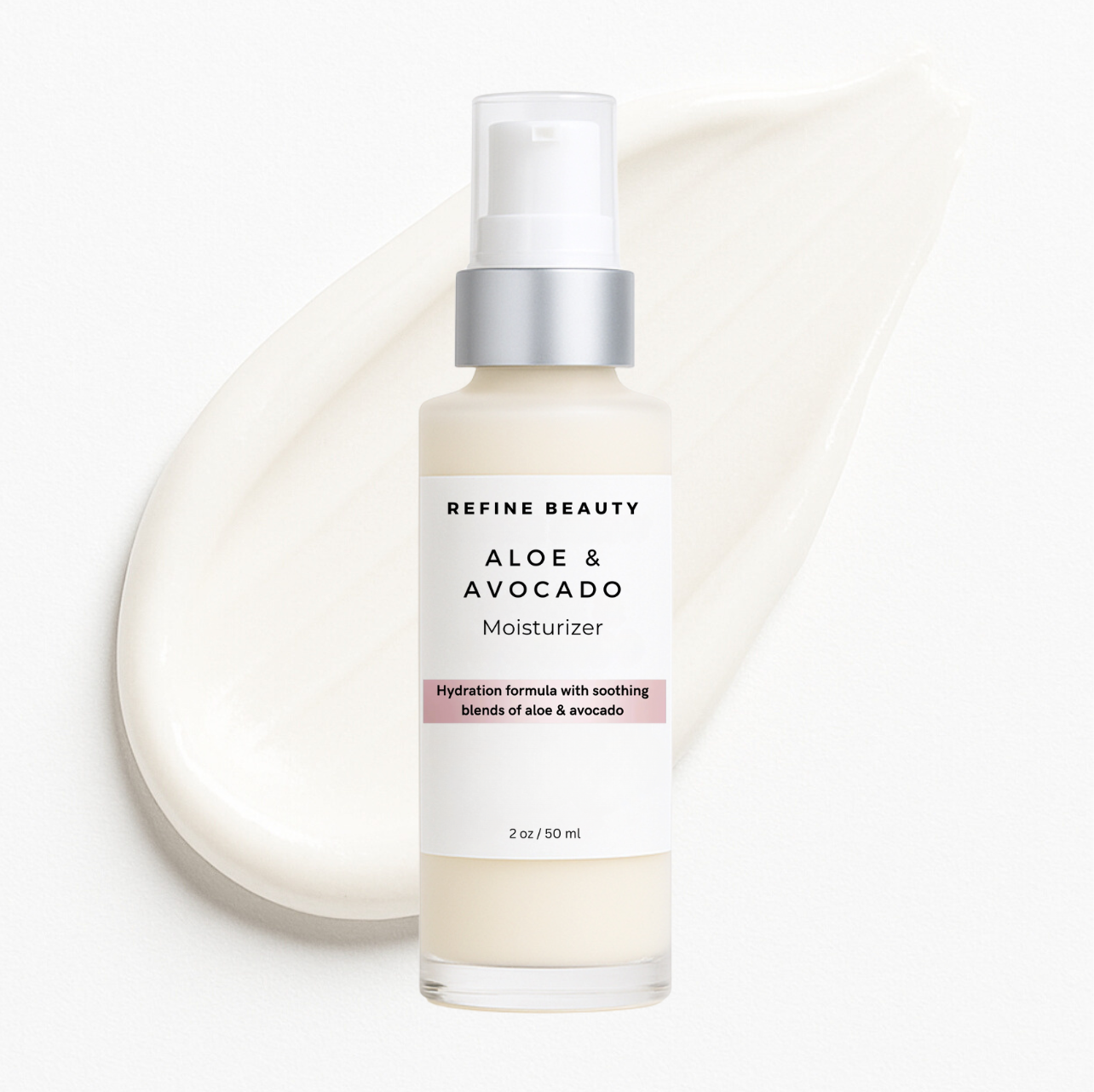 Refine Beauty Aloe & Avocado moisturizer 