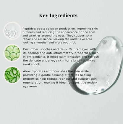 Key ingredients for REFINE BEAUTY Hydrating Eye Serum