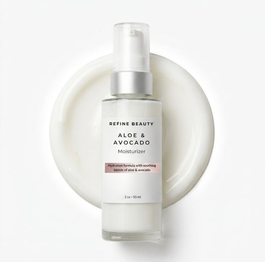 Refine Beauty Aloe & Avocado Moisturizer