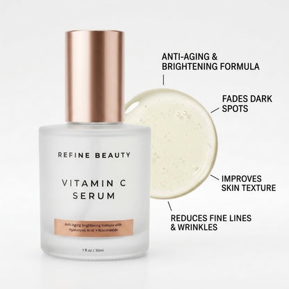 Bright + Lifted Renewal Duo | Vitamin C Serum & Duo Peptide Lift Complex Hydrating Eye Serum