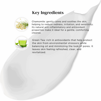 REFINE BEAUTY Botanical Cleanser Key ingredients