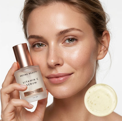 Bright + Lifted Renewal Duo | Vitamin C Serum & Duo Peptide Lift Complex Hydrating Eye Serum