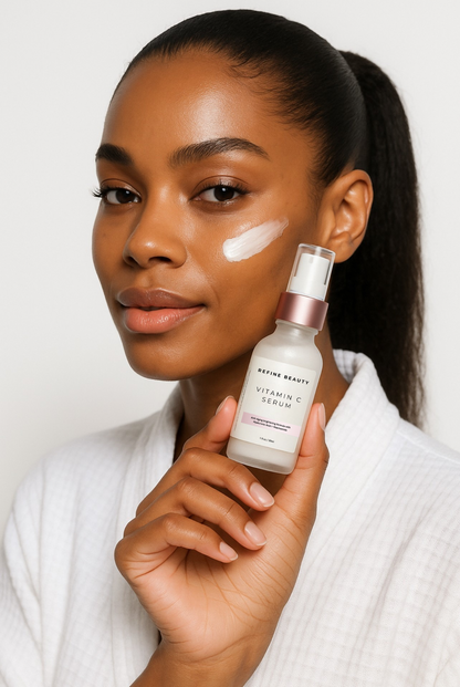 REFINE BEAUTY Vitamin C Serum with Hyaluronic Acid