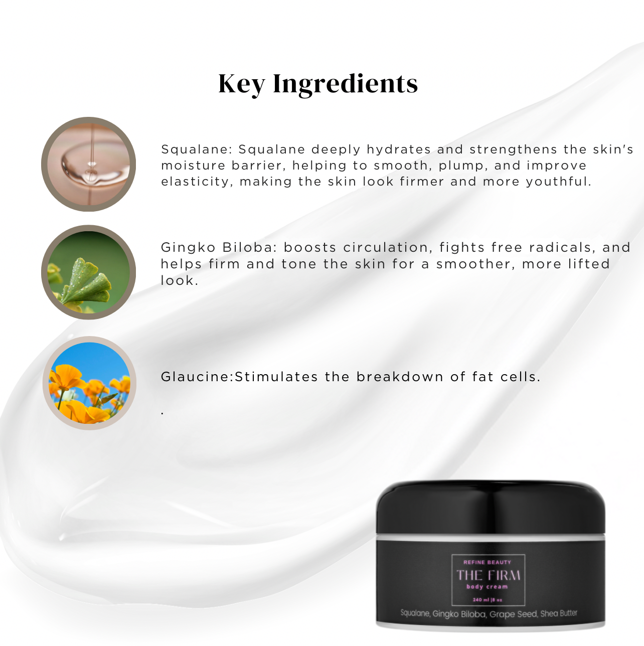 REFINE BEAUTY The FIRM Body Cream