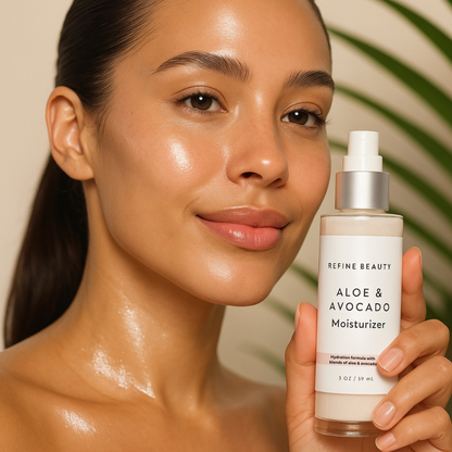 REFINE BEAUTY Aloe & Avocado Moisturizer